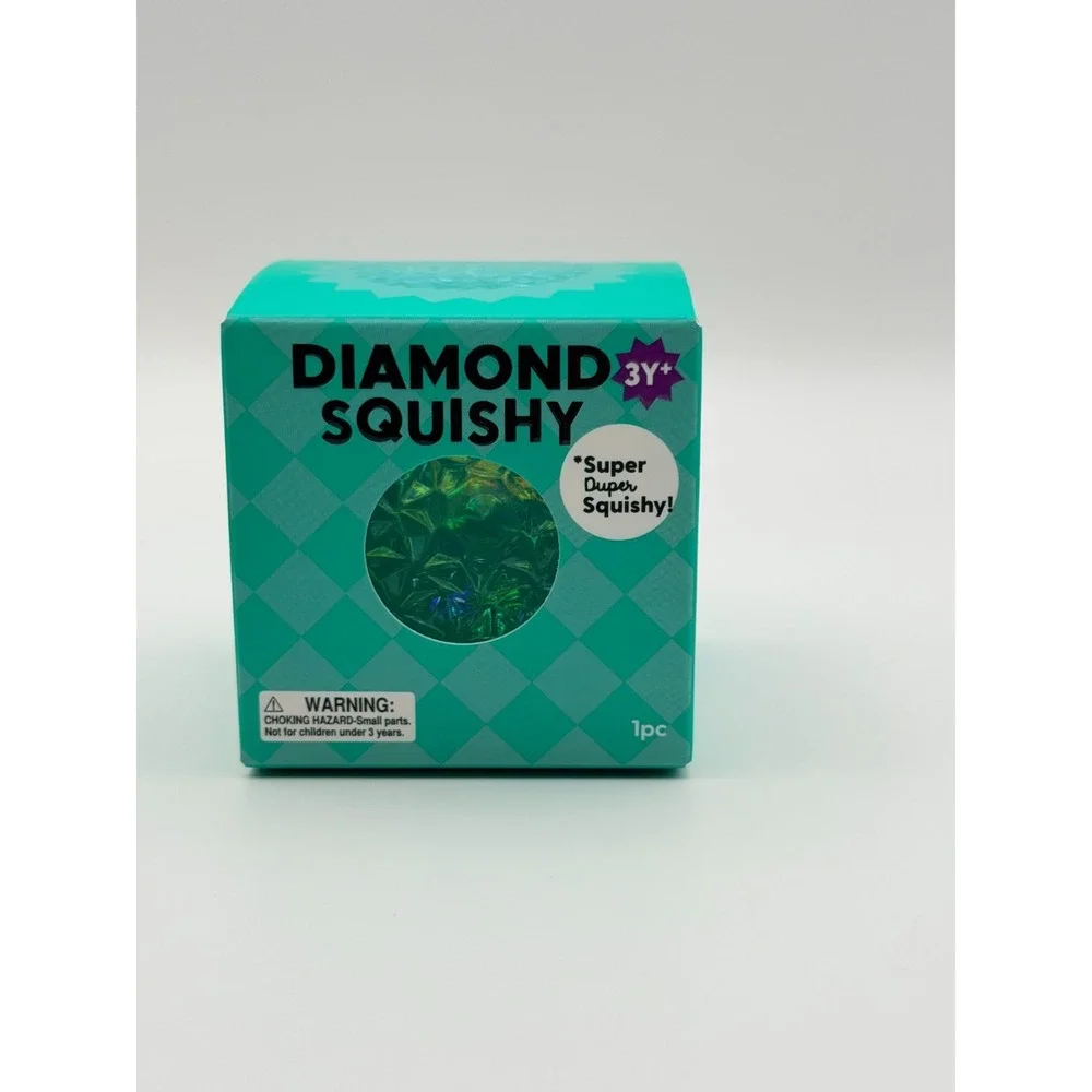 J'adore Diamond Squishy Super Duper Squishy GREEN  New